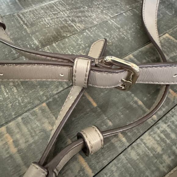 DKNY Top Zip With Handle, Beige Backpack, Bag - Picture 3 of 7